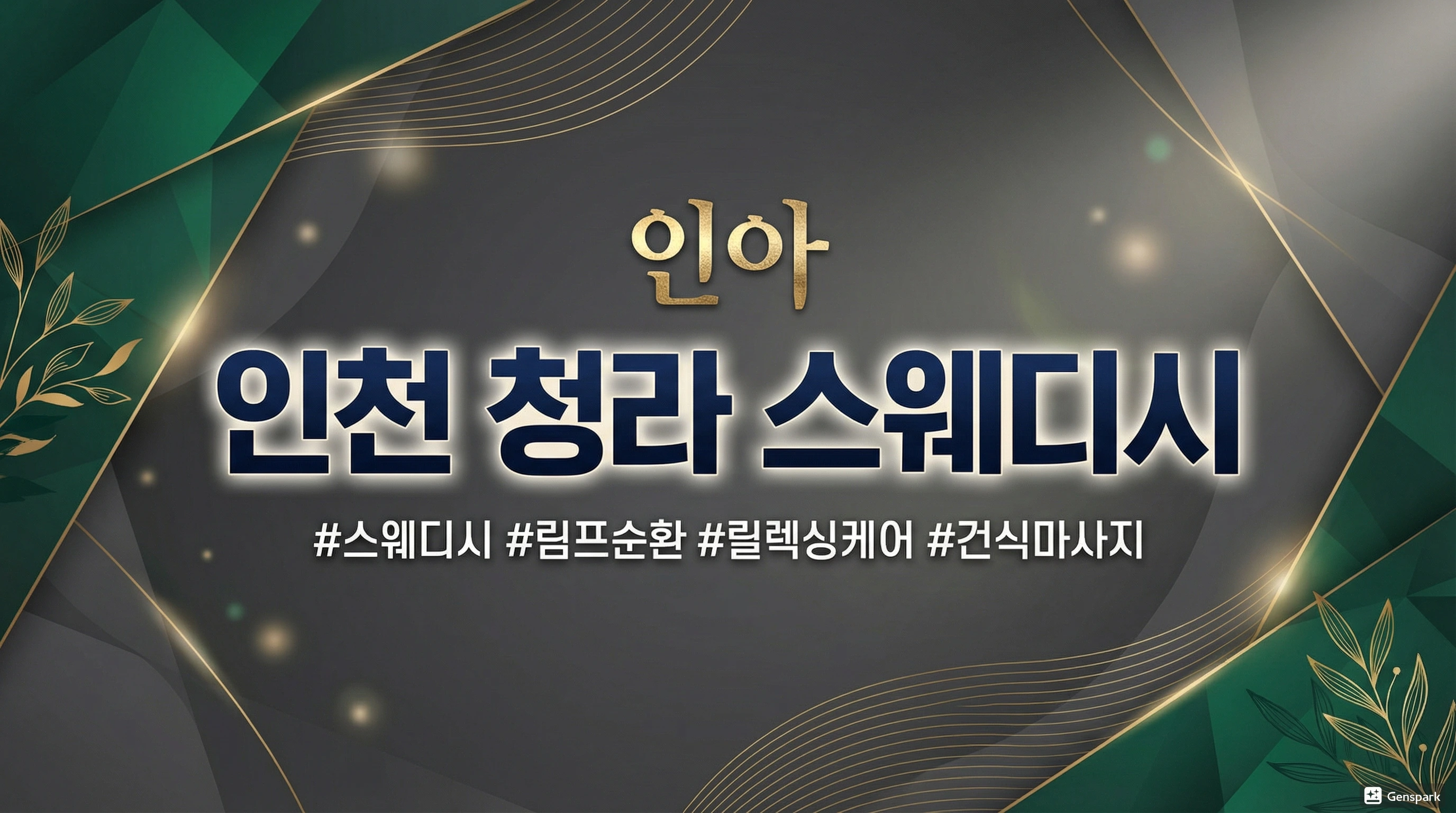 인천 청라 스웨디시 - 인아