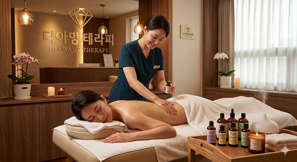 광주 상무 아로마 마사지 - 디아망테라피 