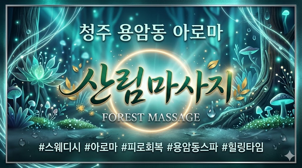 청주 용암동 아로마 - 산림마사지