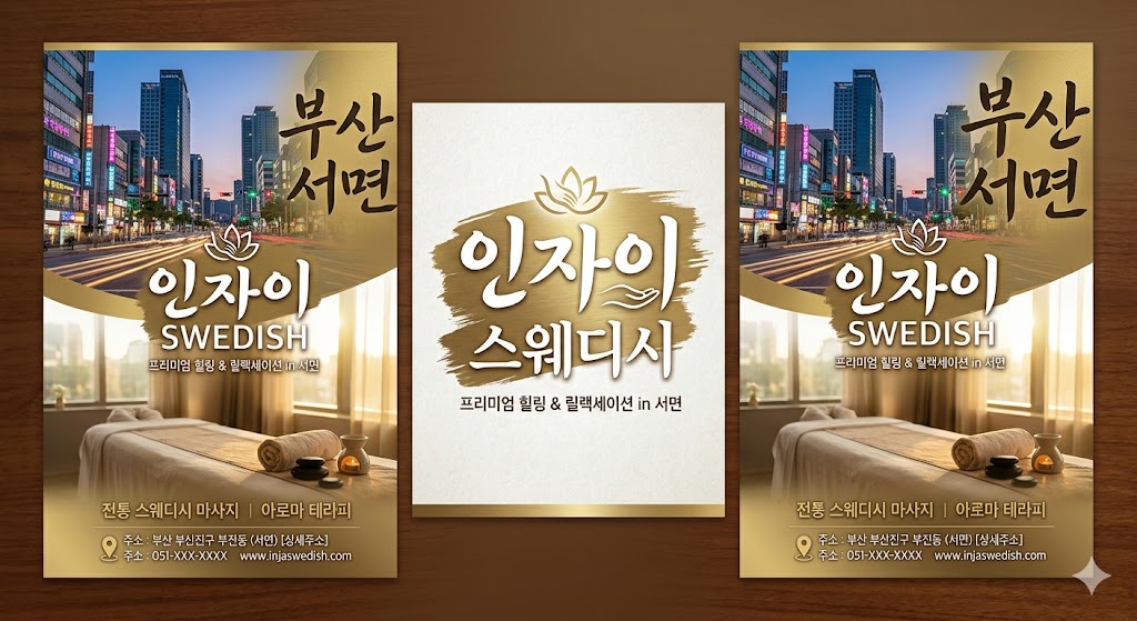 부산 서면 부전동 스웨디시 - 인자이